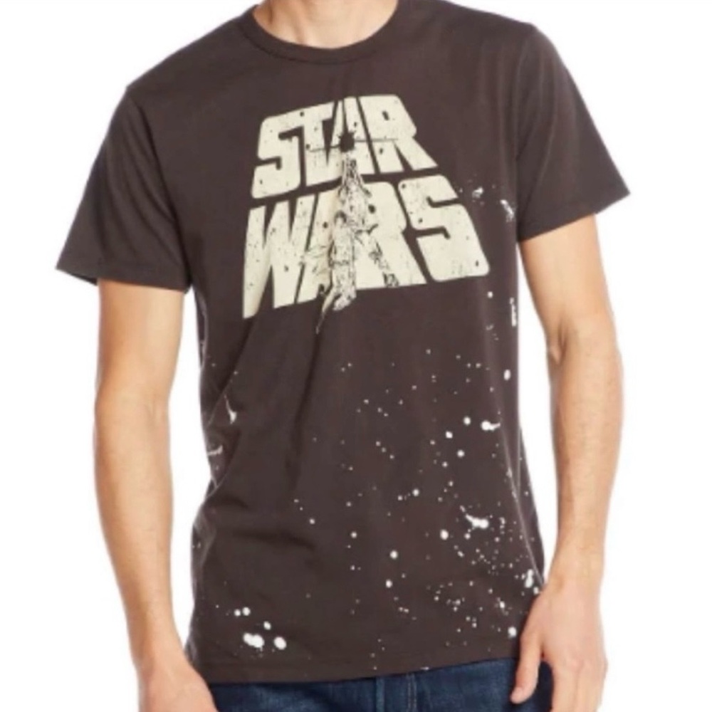 Chaser - Star Wars Luke & Leia Crewneck  Short Sleeve T-Shirt Size Large